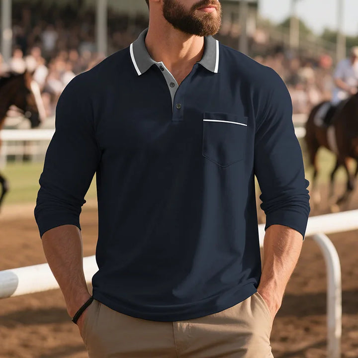 Balcombe - Softtouch-Langarm-Poloshirt