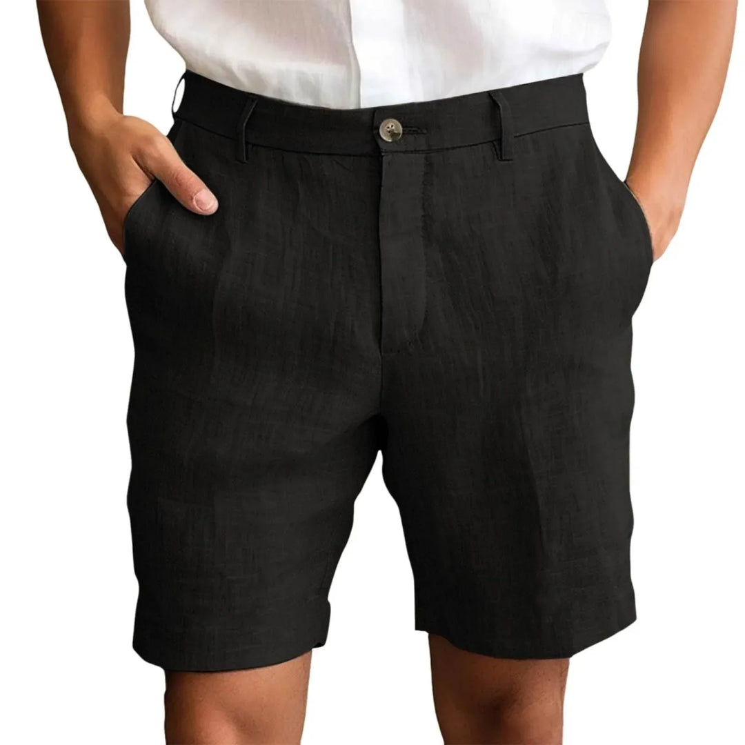 Nestor - maßgeschneiderte Leinen-Shorts