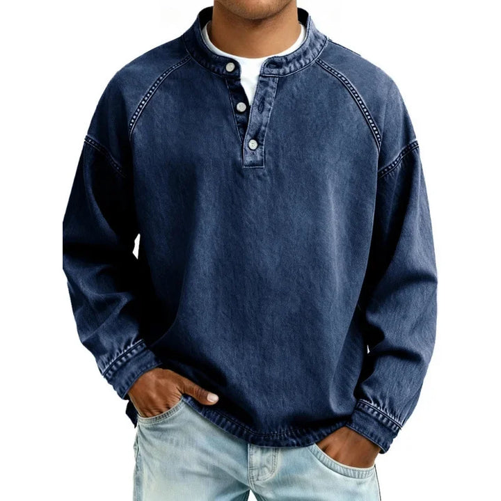 Laren - Vintage Button-down-Hemd mit Soft-Touch