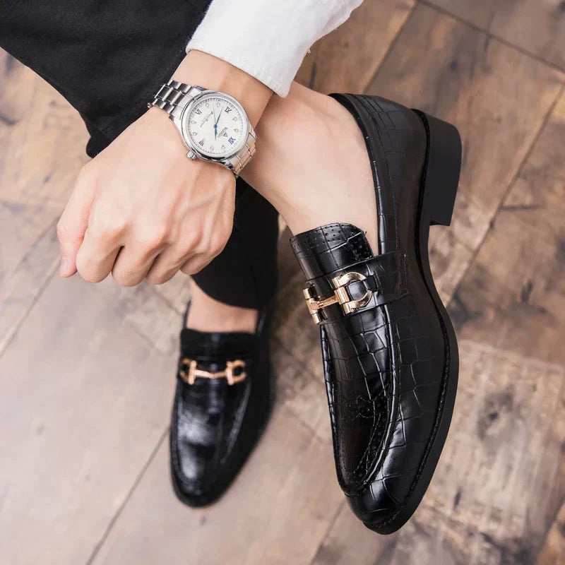 Stellan - Premium-Loafer mit Schnalle