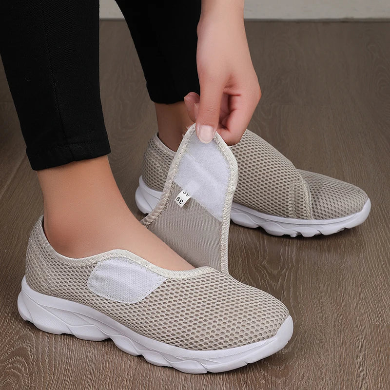 Eudora - Gepolsterte orthopädische Wanderschuhe
