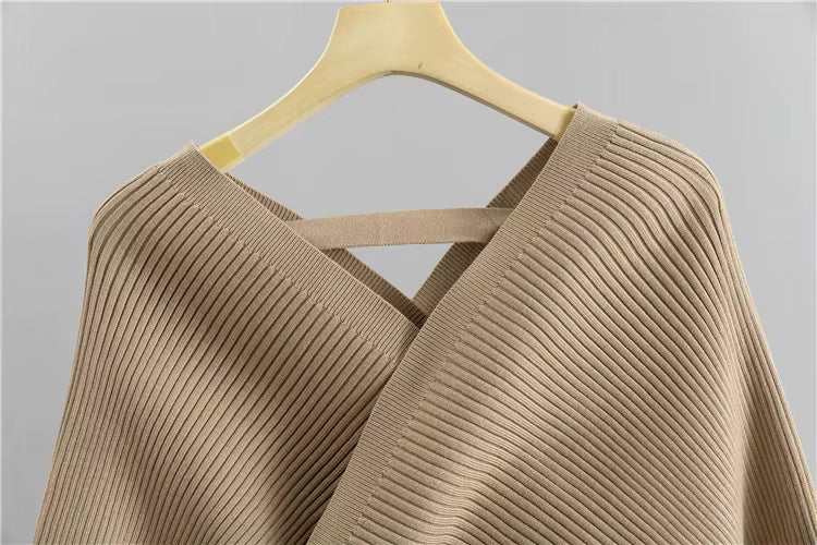 Adelyra - Gerippter Loungewear-Zweiteiler