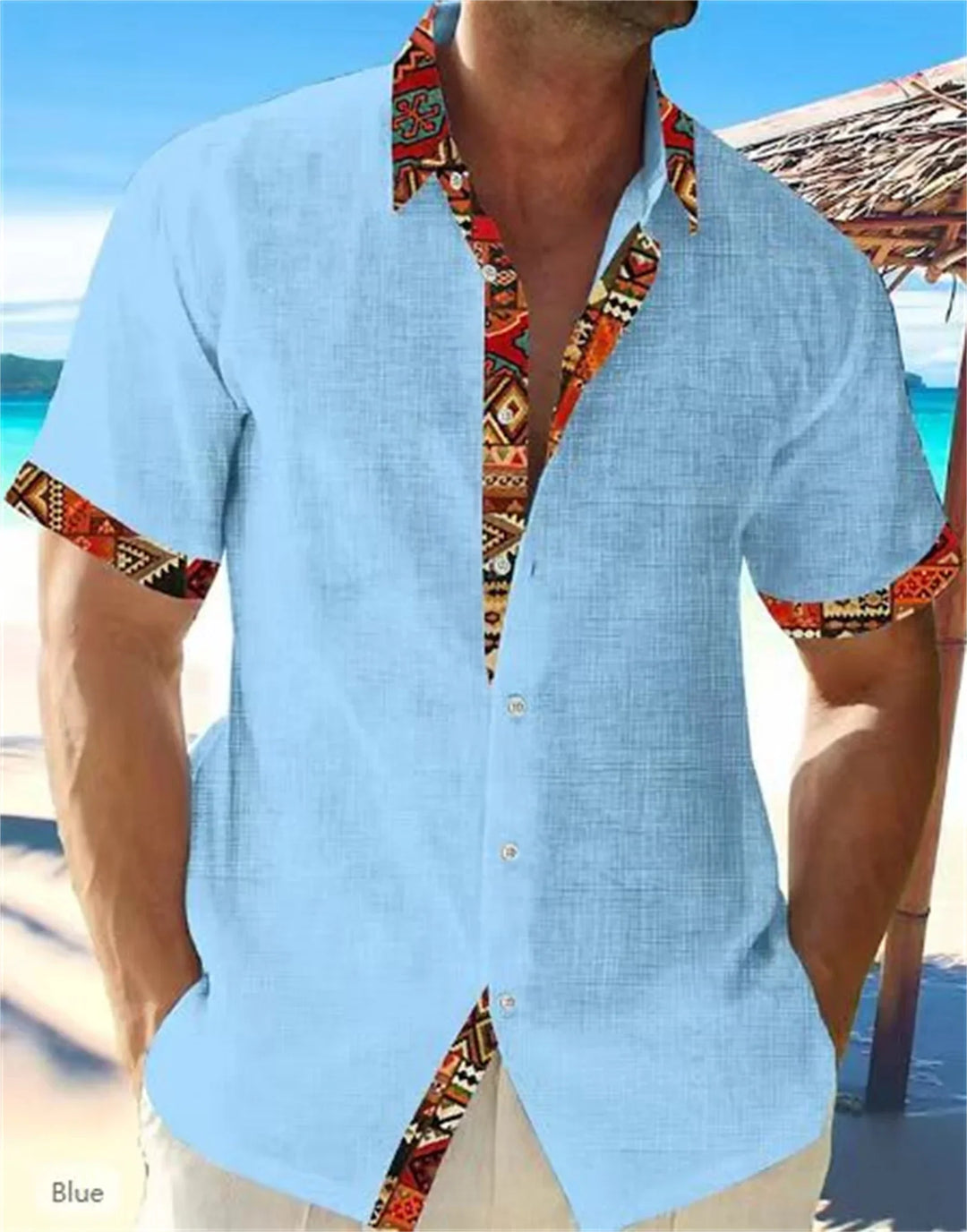Eastcott - Sommerhemd mit Ethno-Print