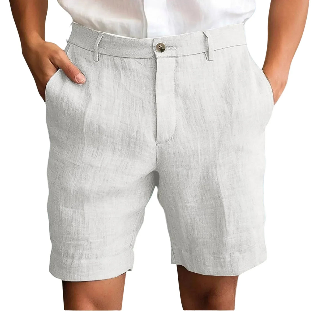 Nestor - maßgeschneiderte Leinen-Shorts