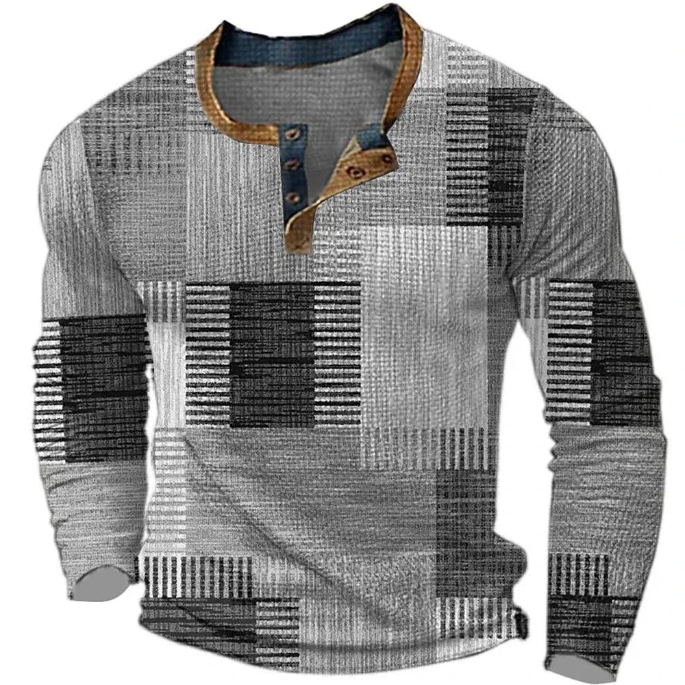 Zayden - Weiches Patchwork-Hemd