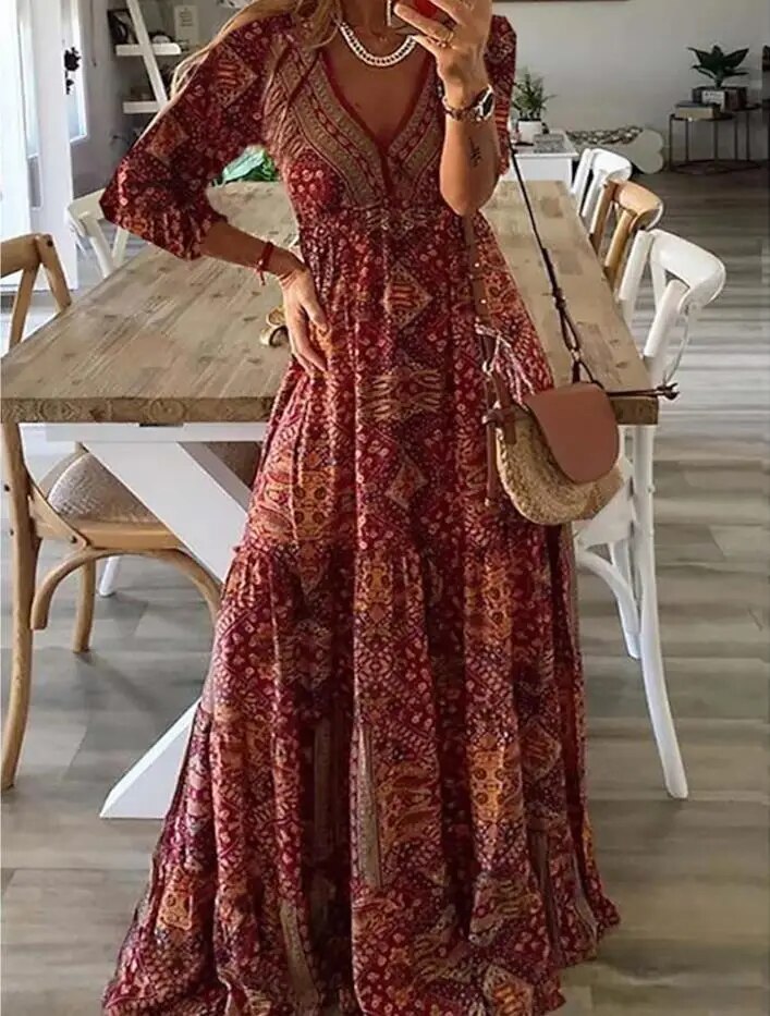 Ysavelle - Softtouch-Boho-Kleid