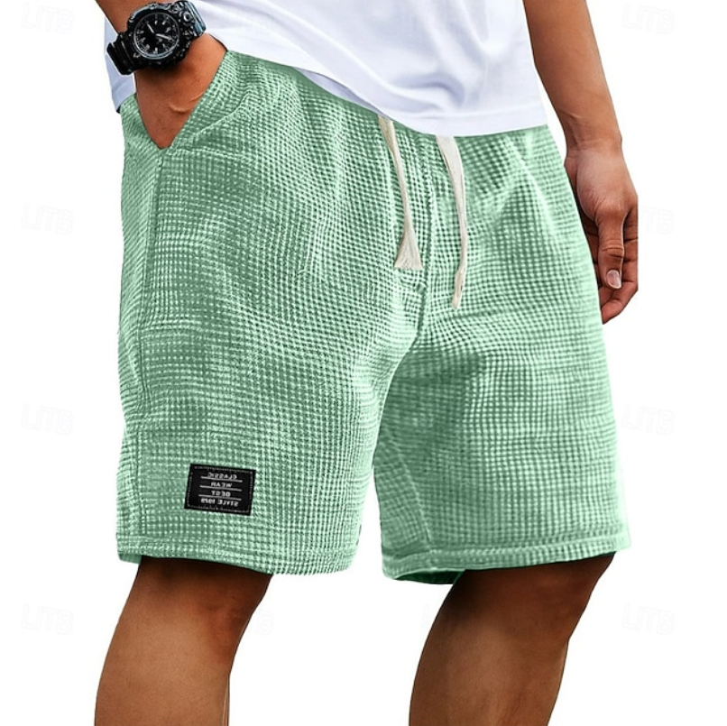 Godwin - atmungsaktive Waffelstruktur-Shorts