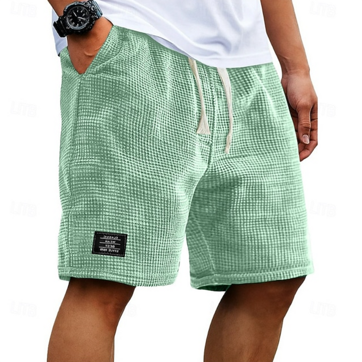 Godwin - atmungsaktive Waffelstruktur-Shorts