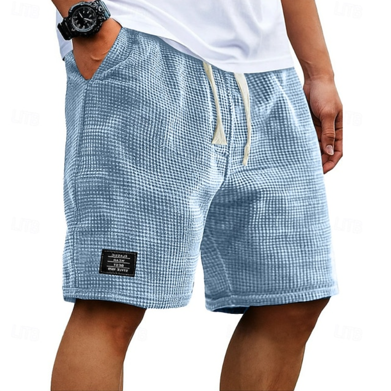 Godwin - atmungsaktive Waffelstruktur-Shorts