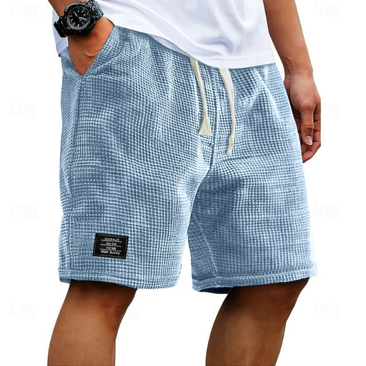 Godwin - atmungsaktive Waffelstruktur-Shorts