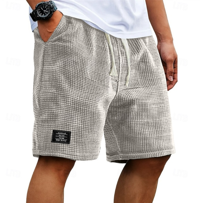 Godwin - atmungsaktive Waffelstruktur-Shorts