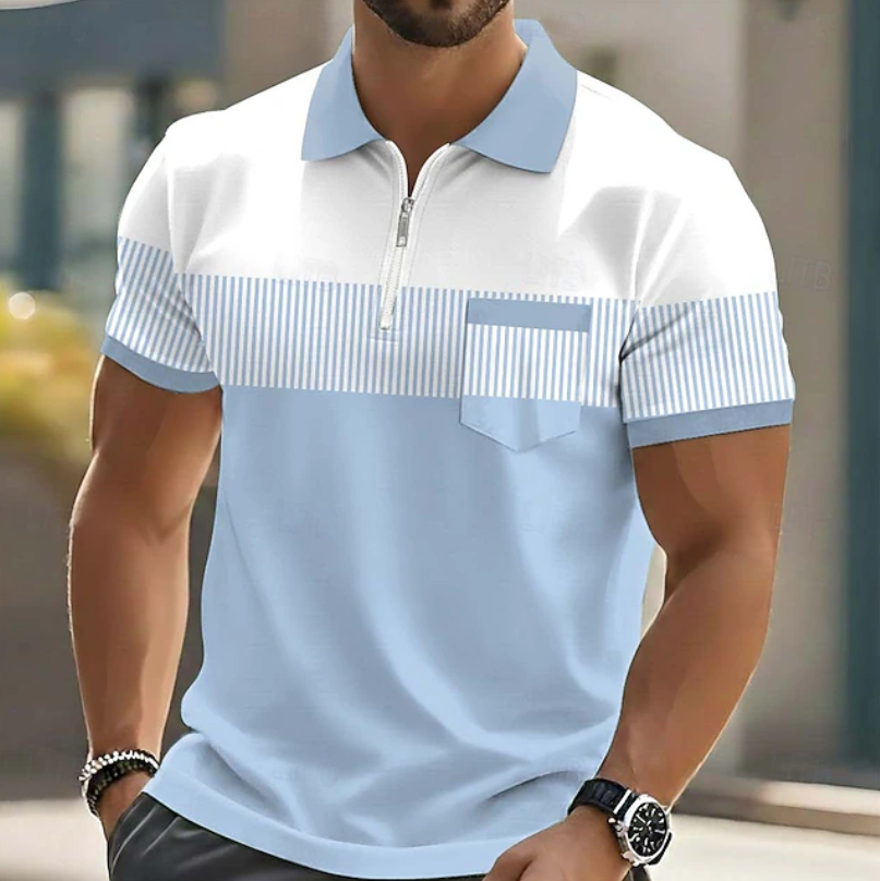 Bexford - Poloshirt mit Reißverschluss und Soft-Touch