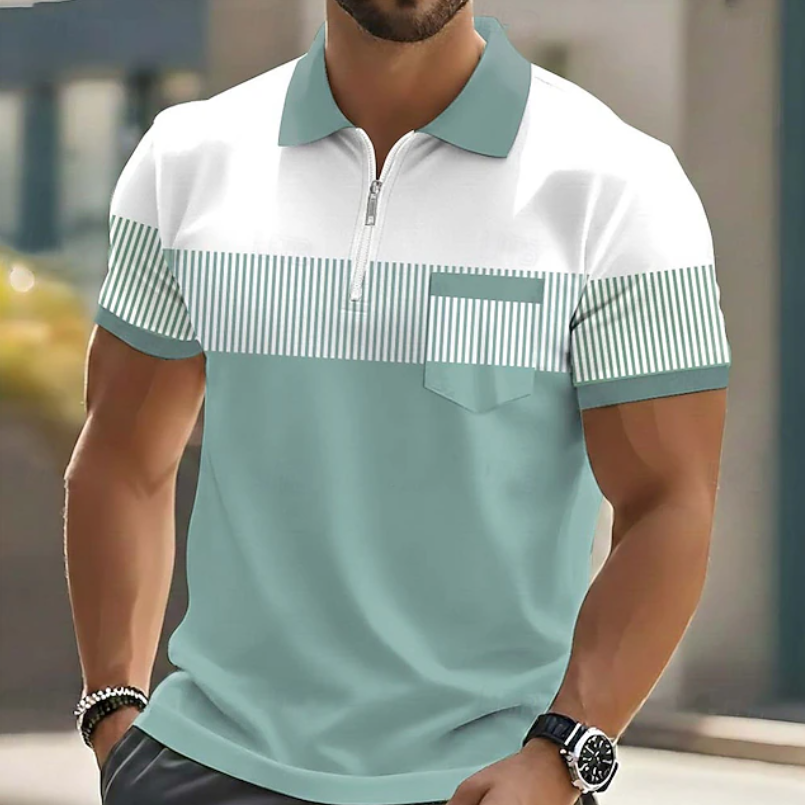 Bexford - Poloshirt mit Reißverschluss und Soft-Touch