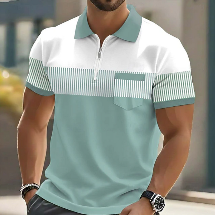 Bexford - Poloshirt mit Reißverschluss und Soft-Touch