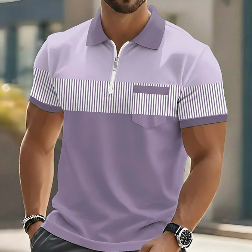 Bexford - Poloshirt mit Reißverschluss und Soft-Touch