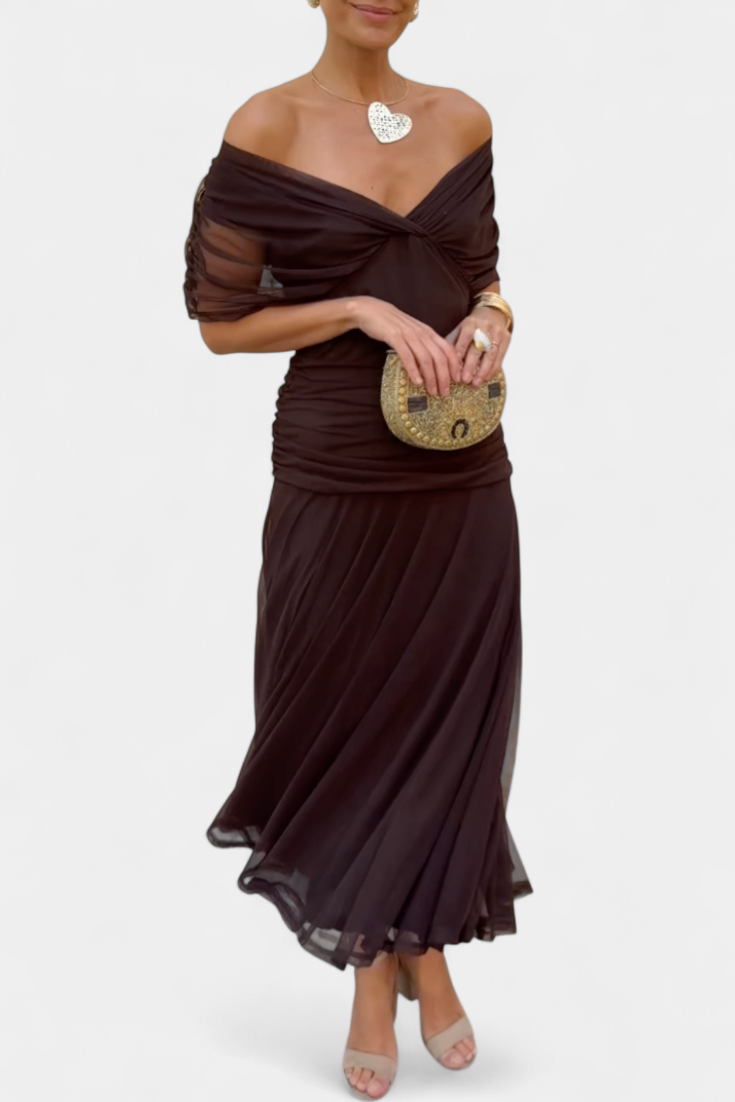 Tamsyn - Florales Maxikleid mit weicher Haptik