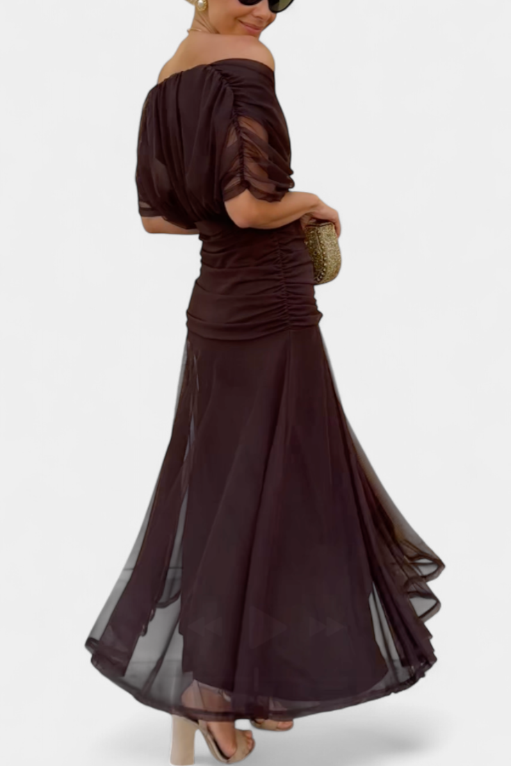 Tamsyn - Florales Maxikleid mit weicher Haptik