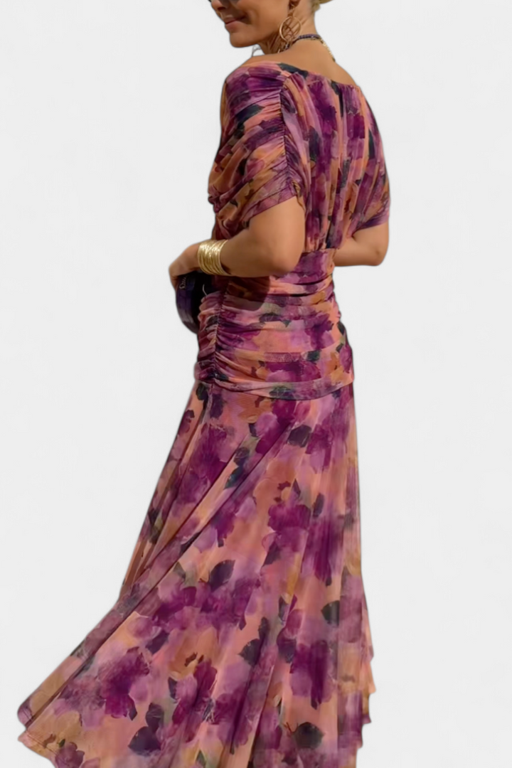 Tamsyn - Florales Maxikleid mit weicher Haptik