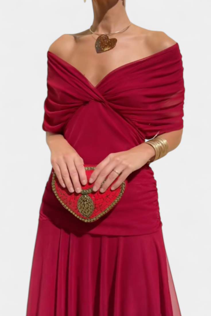 Tamsyn - Florales Maxikleid mit weicher Haptik