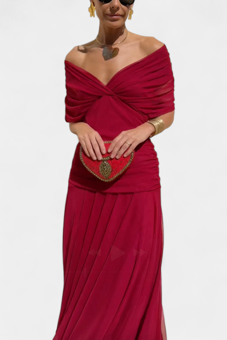 Tamsyn - Florales Maxikleid mit weicher Haptik