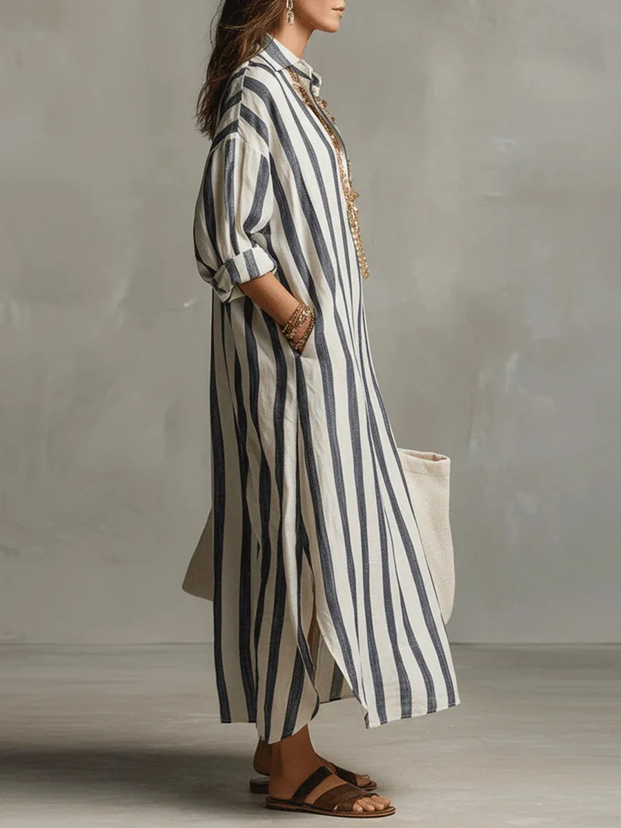 Heidi - Luftiges Hemdblusenkleid