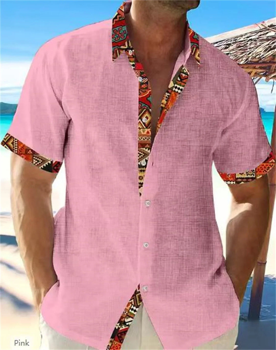 Eastcott - Sommerhemd mit Ethno-Print