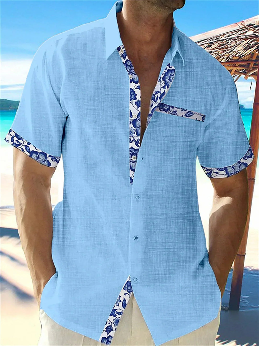 Eastcott - Sommerhemd mit Ethno-Print