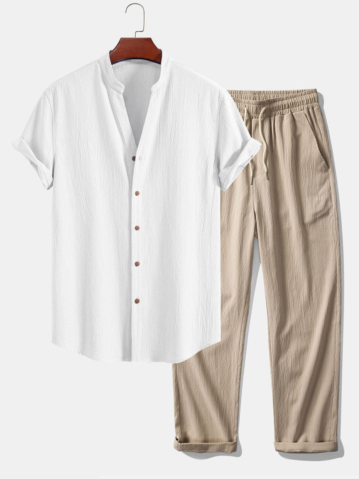 Adrian - Leichter Sommer-Zweiteiler aus Hemd und Hose