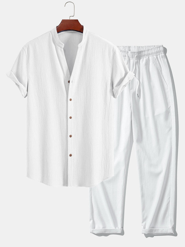 Adrian - Leichter Sommer-Zweiteiler aus Hemd und Hose