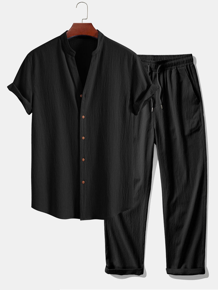 Adrian - Leichter Sommer-Zweiteiler aus Hemd und Hose