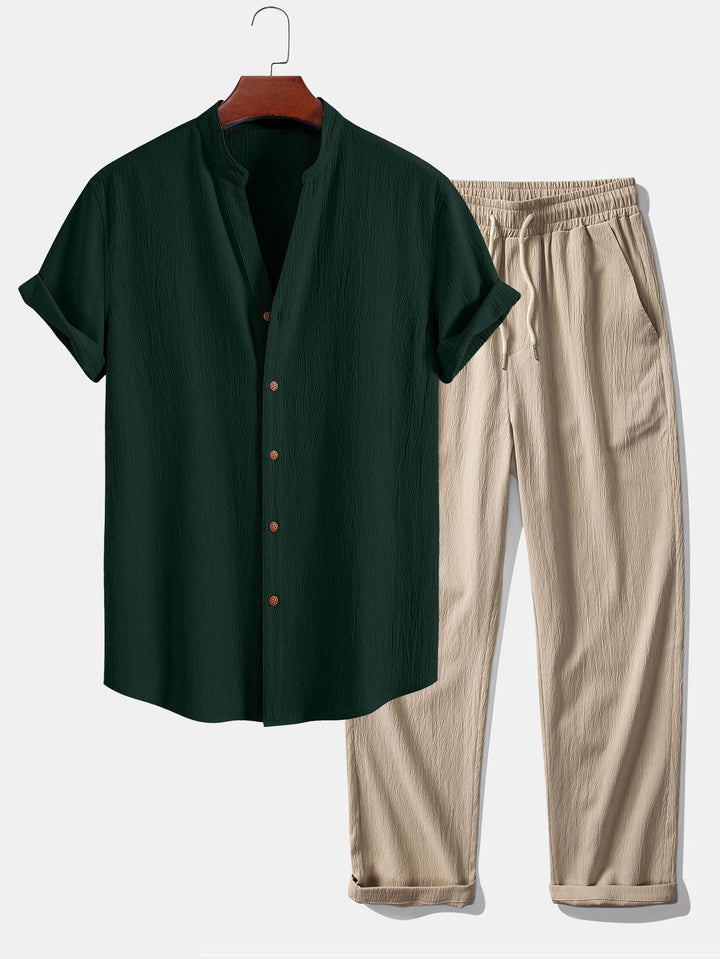 Adrian - Leichter Sommer-Zweiteiler aus Hemd und Hose