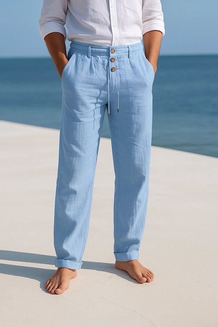 Kenneth - Leichte Leinenhose