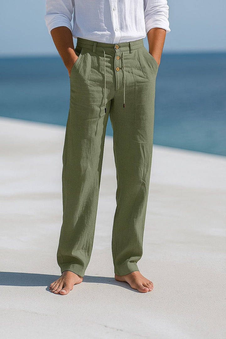 Kenneth - Leichte Leinenhose