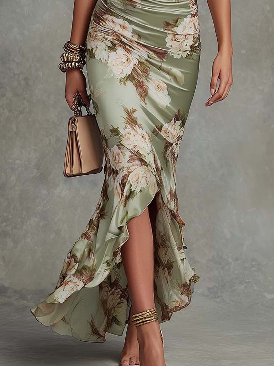 Jamie - Soft-Touch-Blumenkleid