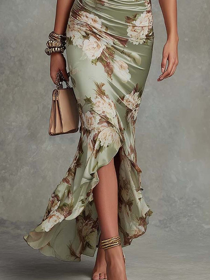 Jamie - Soft-Touch-Blumenkleid