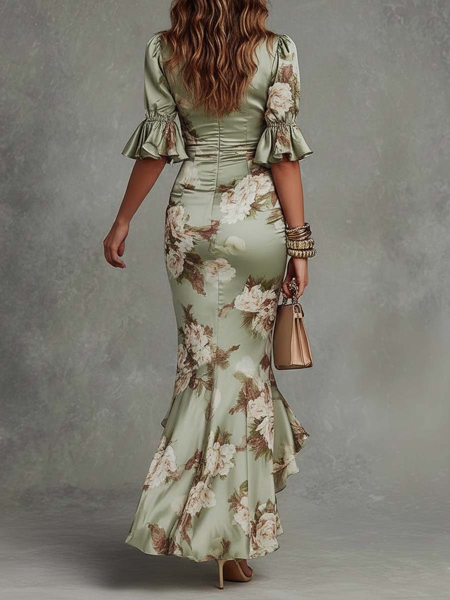 Jamie - Soft-Touch-Blumenkleid