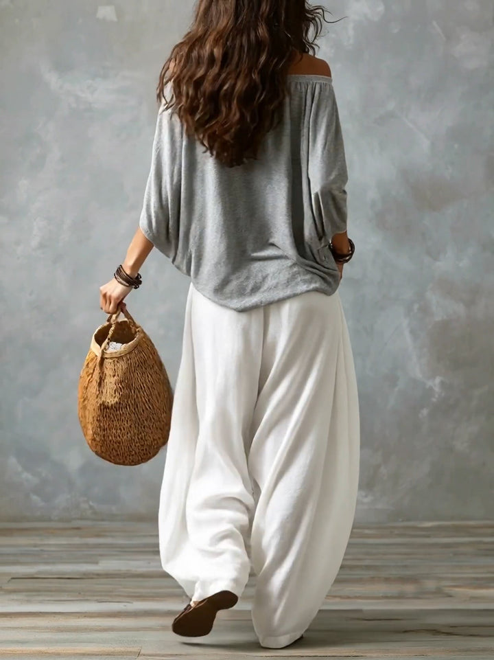 Beatha - Fließender Off-Shoulder-Zweiteiler