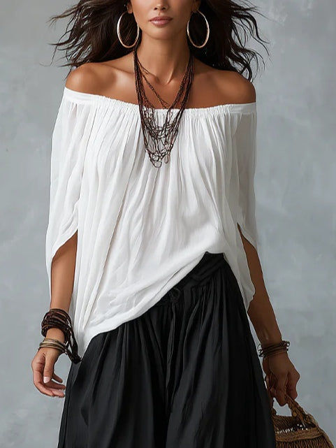 Beatha - Fließender Off-Shoulder-Zweiteiler