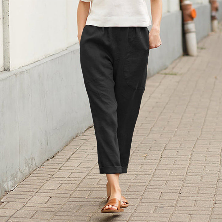 Lyra - Maßgeschneiderte Hose mit geradem Bein
