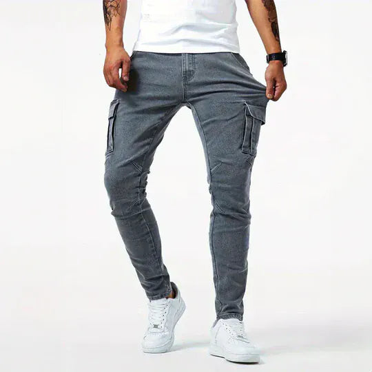 Uriah - Cargo-Jeans mit Performance-Stretch