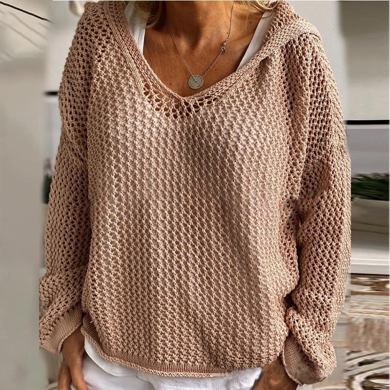 Delyne - locker geschnittener Strickpullover