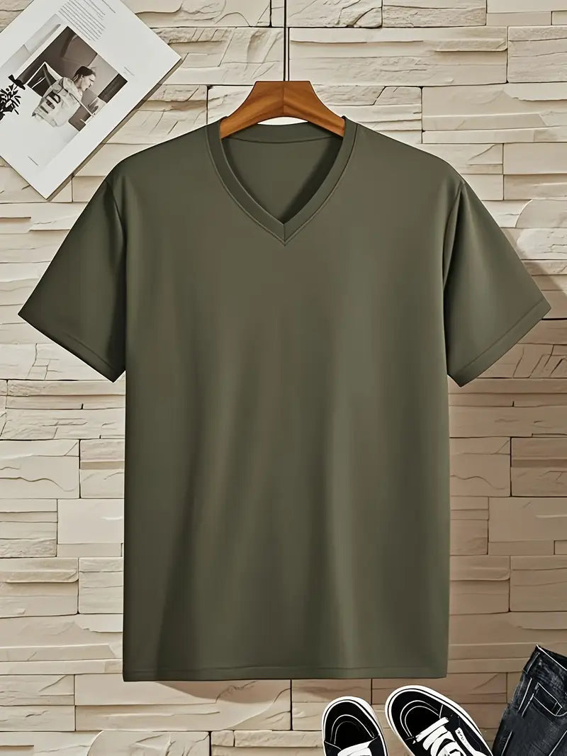 Trevor - Besonders weiches V-Ausschnitt-T-Shirt