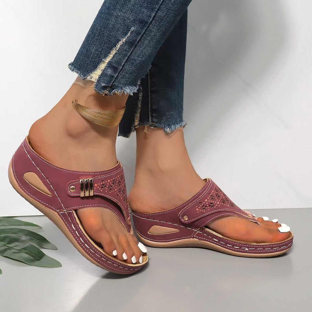 Ysola - Softtouch-Keilsandalen