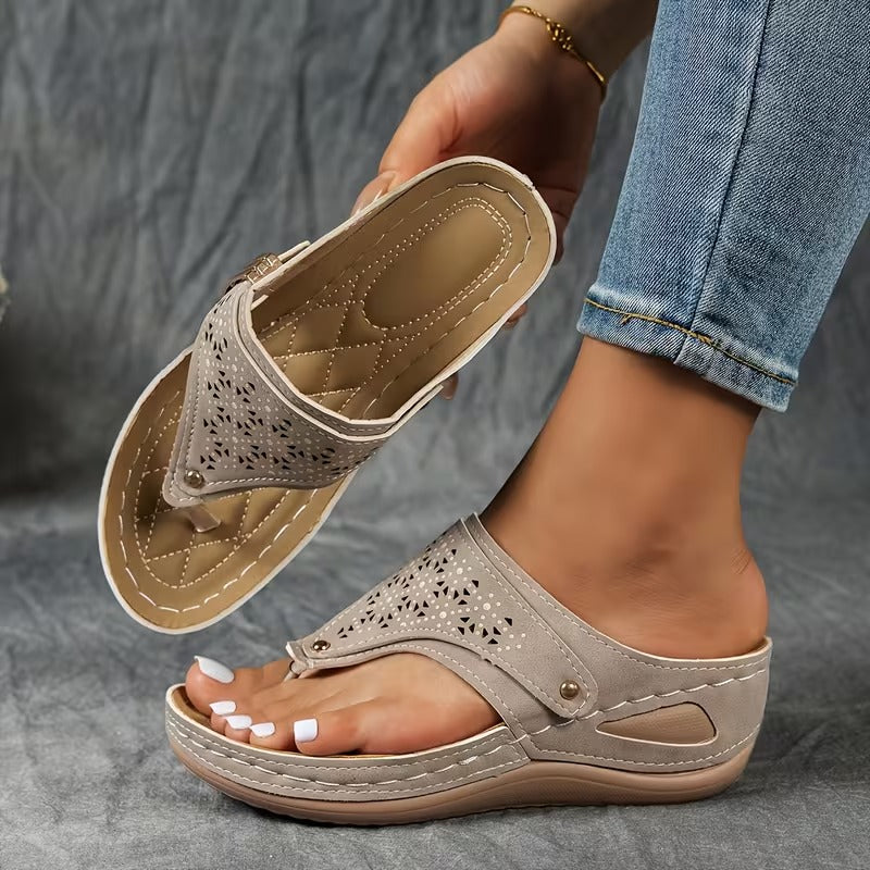 Ysola - Softtouch-Keilsandalen