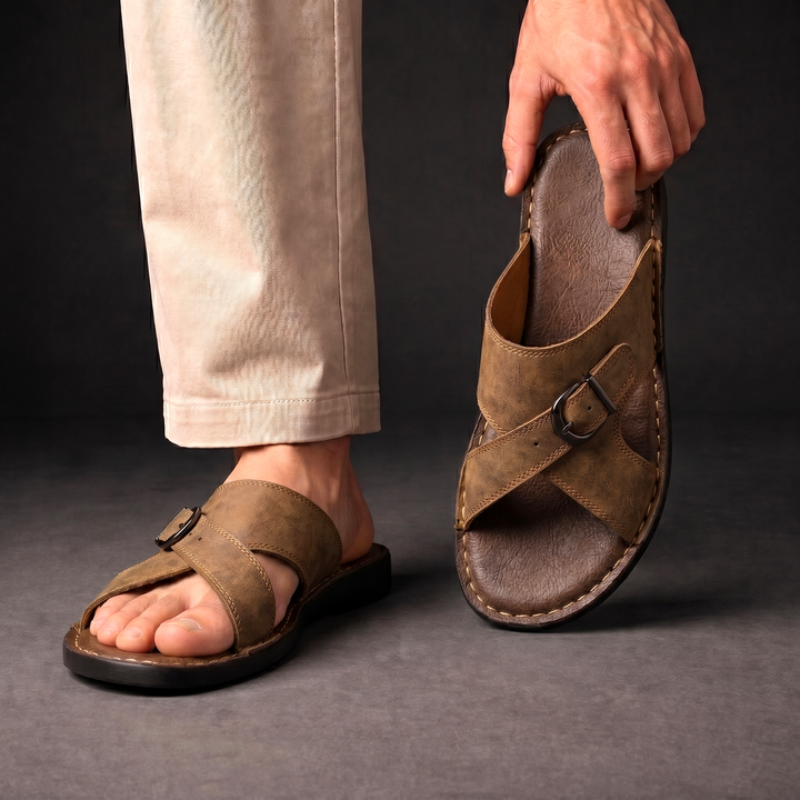 Camden - Premium-Sandalen mit Kreuzriemen
