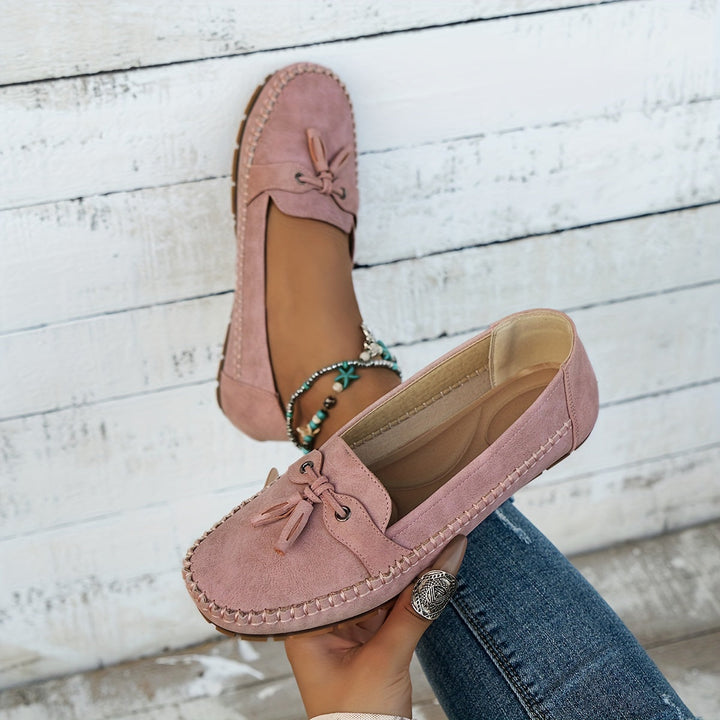 Stella - Gepolsterte Quasten-Loafer