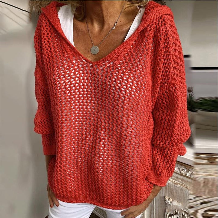 Delyne - locker geschnittener Strickpullover