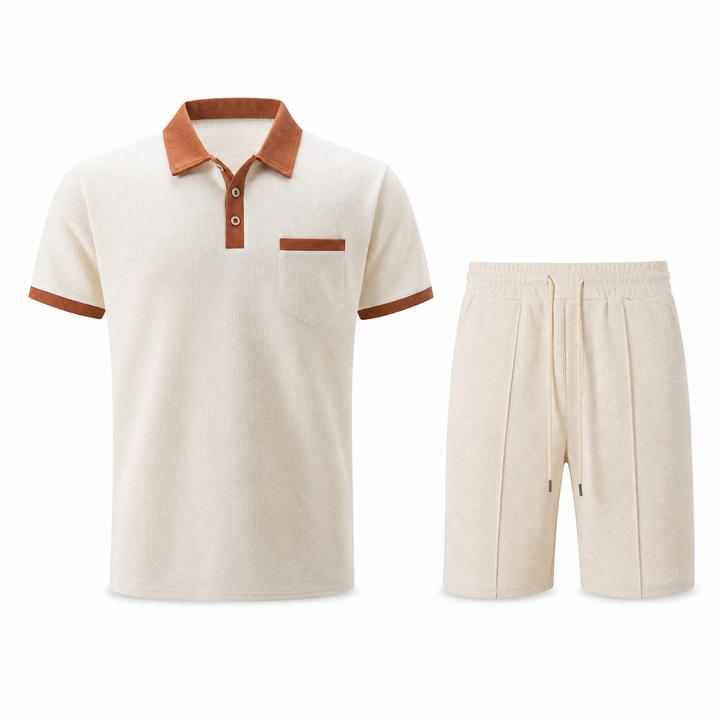 Huxford - Soft-Touch-Polo-Set