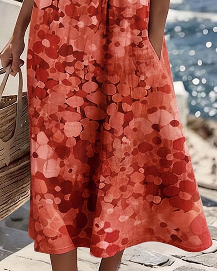 Adria - A-Linien-Midikleid mit weichem Griff
