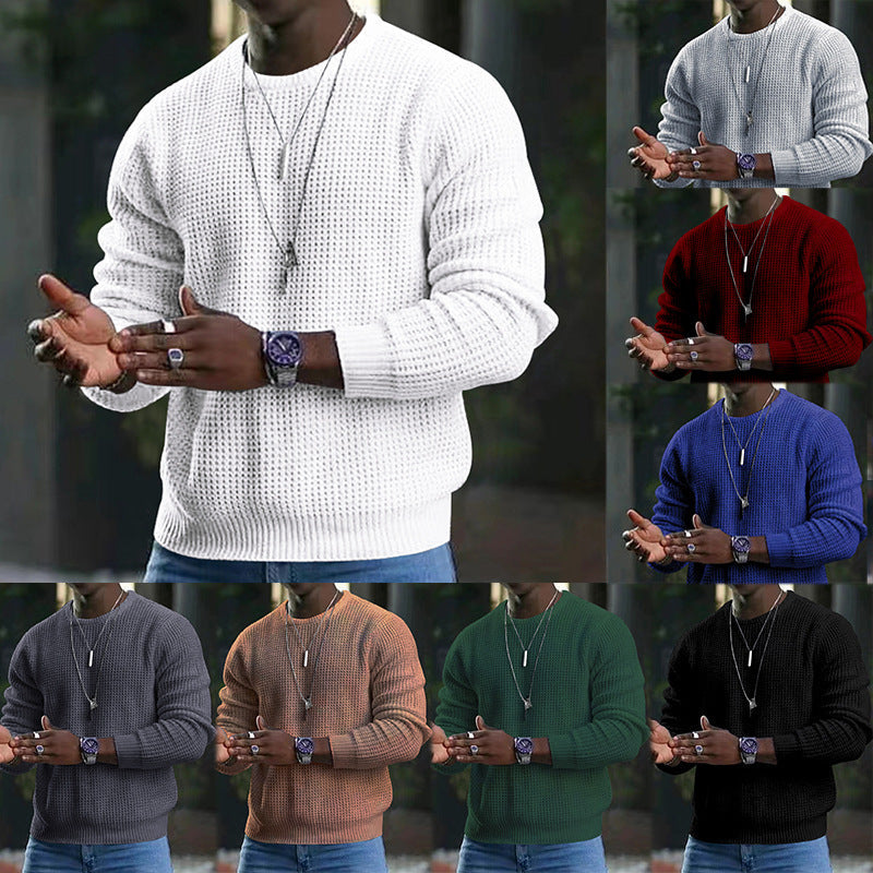 Beorn - Strukturierter Rundhals-Pullover